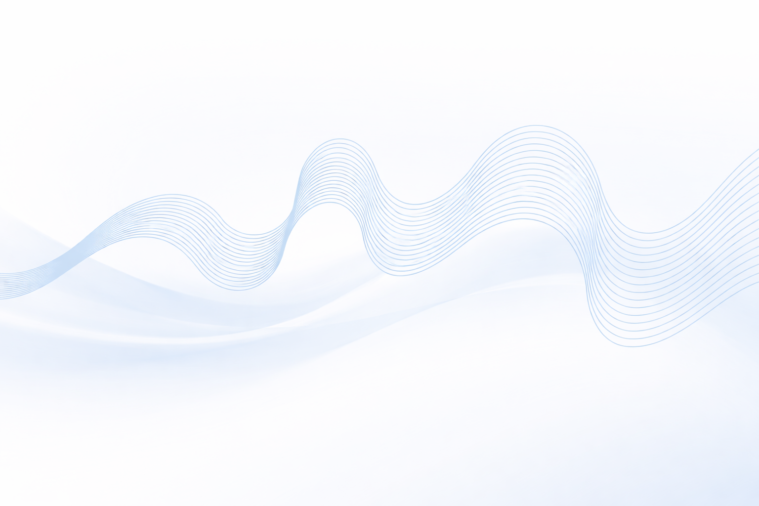 Abstract blue-line hero for From Data to Behavior