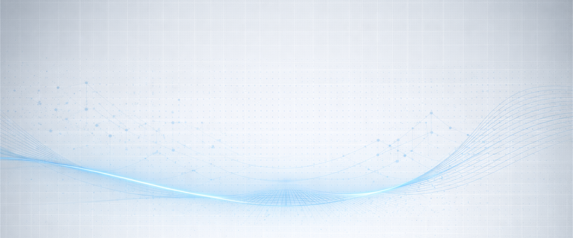 Abstract blue-line hero for From Behavior to Decisions